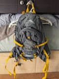 High Sierra Gamma Backpack 14L Grey/Yellow