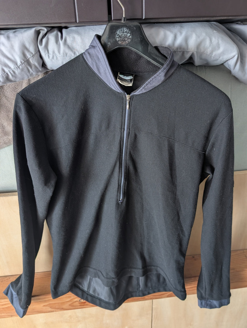 Zoic Half Zip L Black