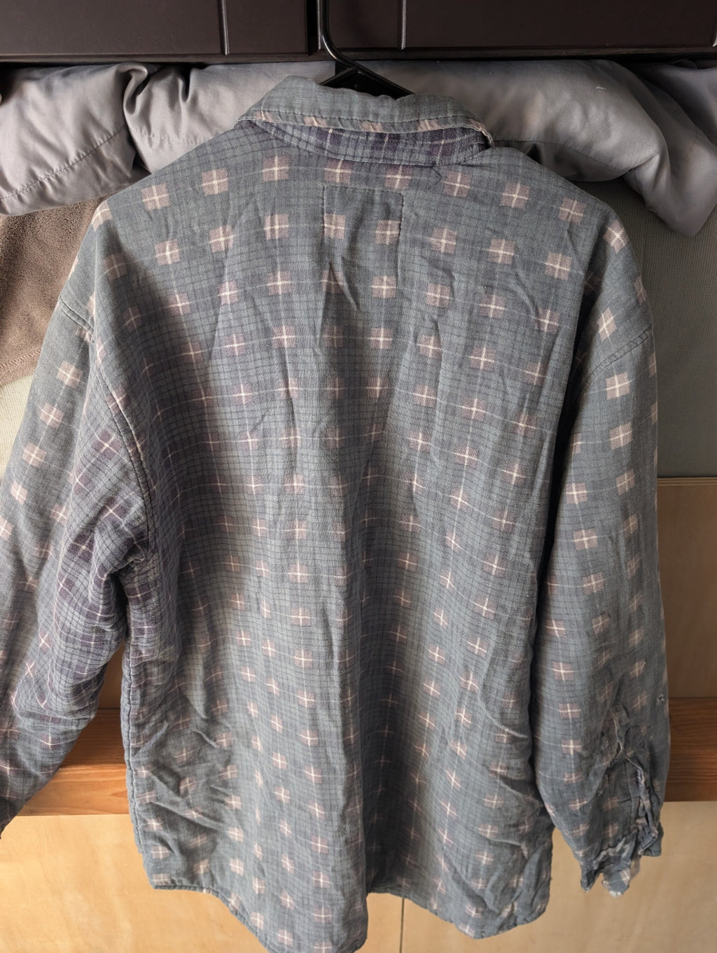 Alaska Wilderness Gear Jacket XL Green/Blue Plaid
