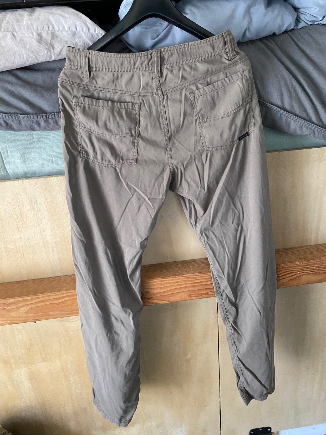 Prana Pants (Hiking)(Slim-Fit) 30x32 Grey