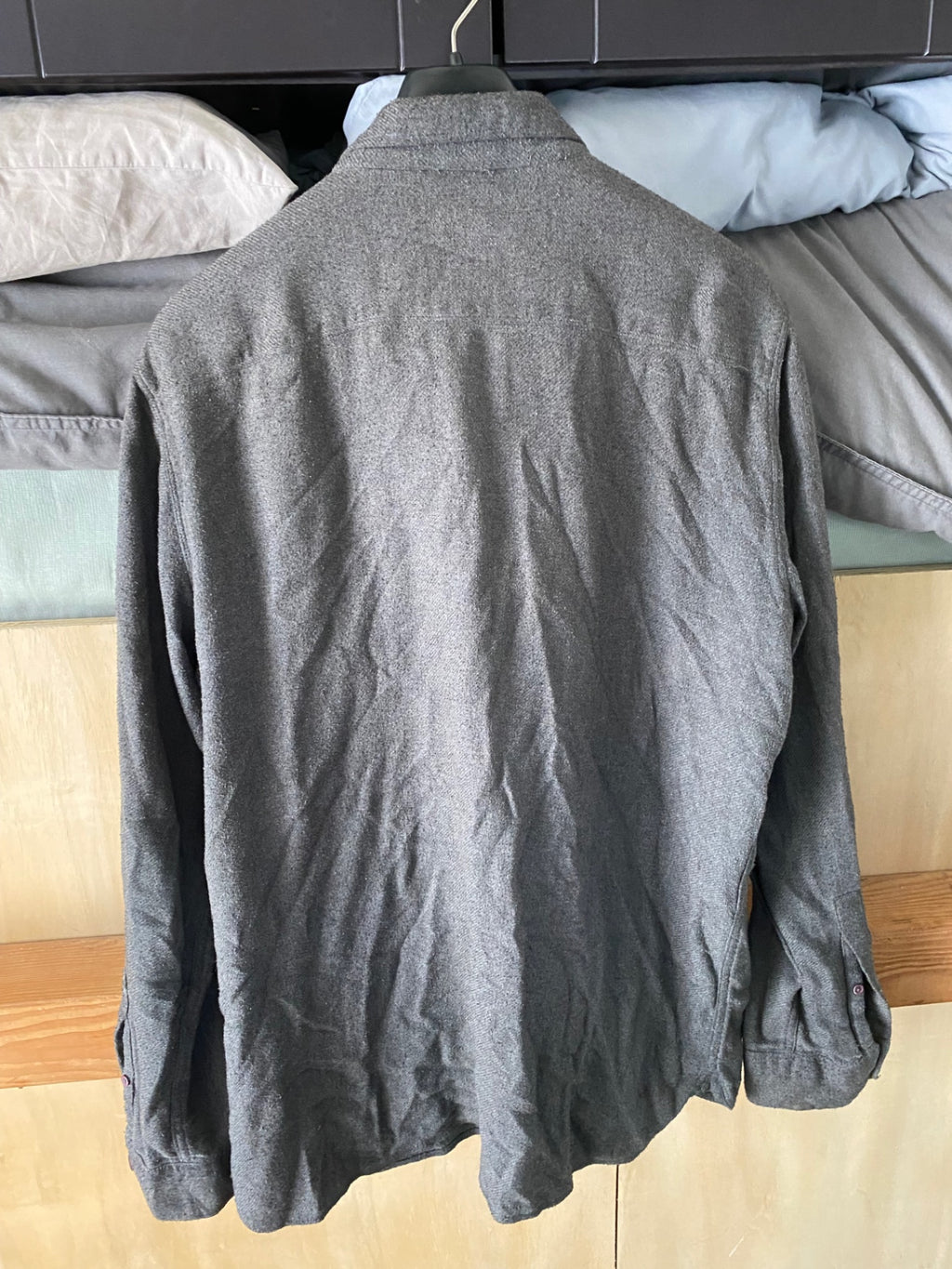RVCA Longsleeve (Button-Up) XL Grey