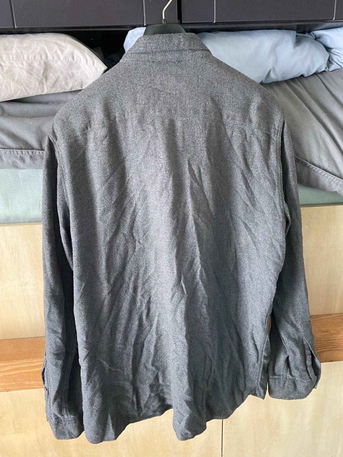 RVCA Longsleeve (Button-Up) XL Grey