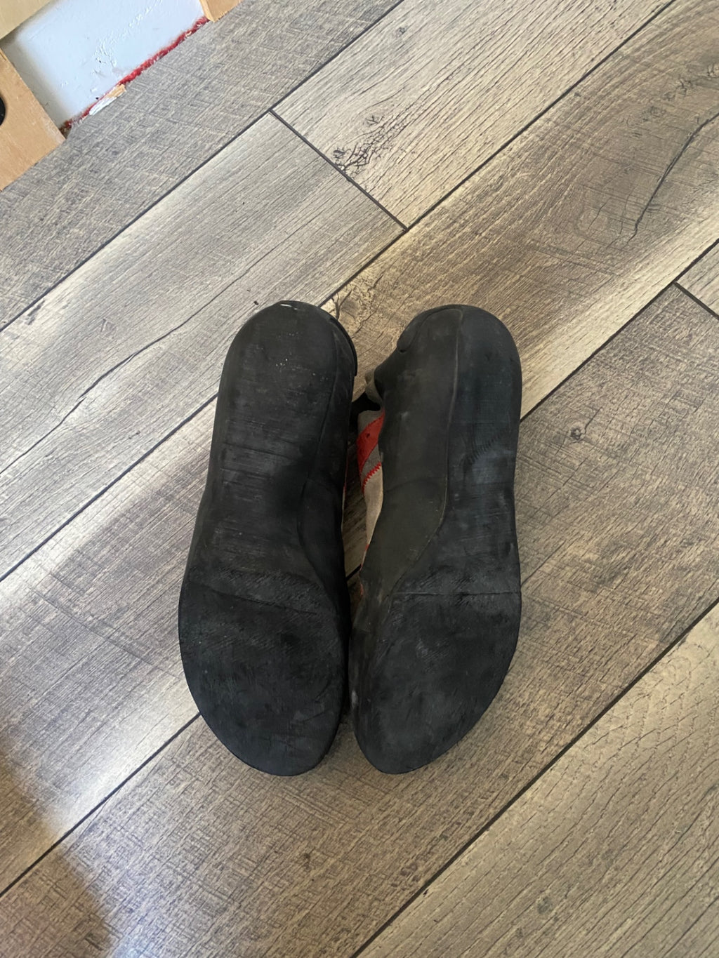 Scarpa Shoes (Climbing) 42 Grey/Red Helix 