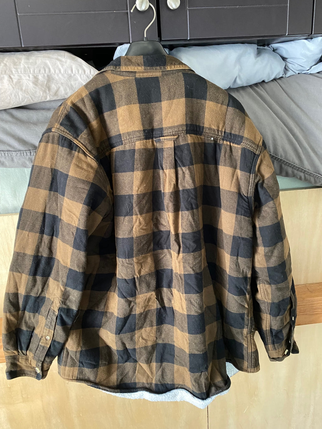 Red Head Brand Co Jacket (Fleece Lined)(Button Up) L Brown/Black