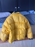 Limited America Down Jacket (Full Zip/ No Hood) M Yellow