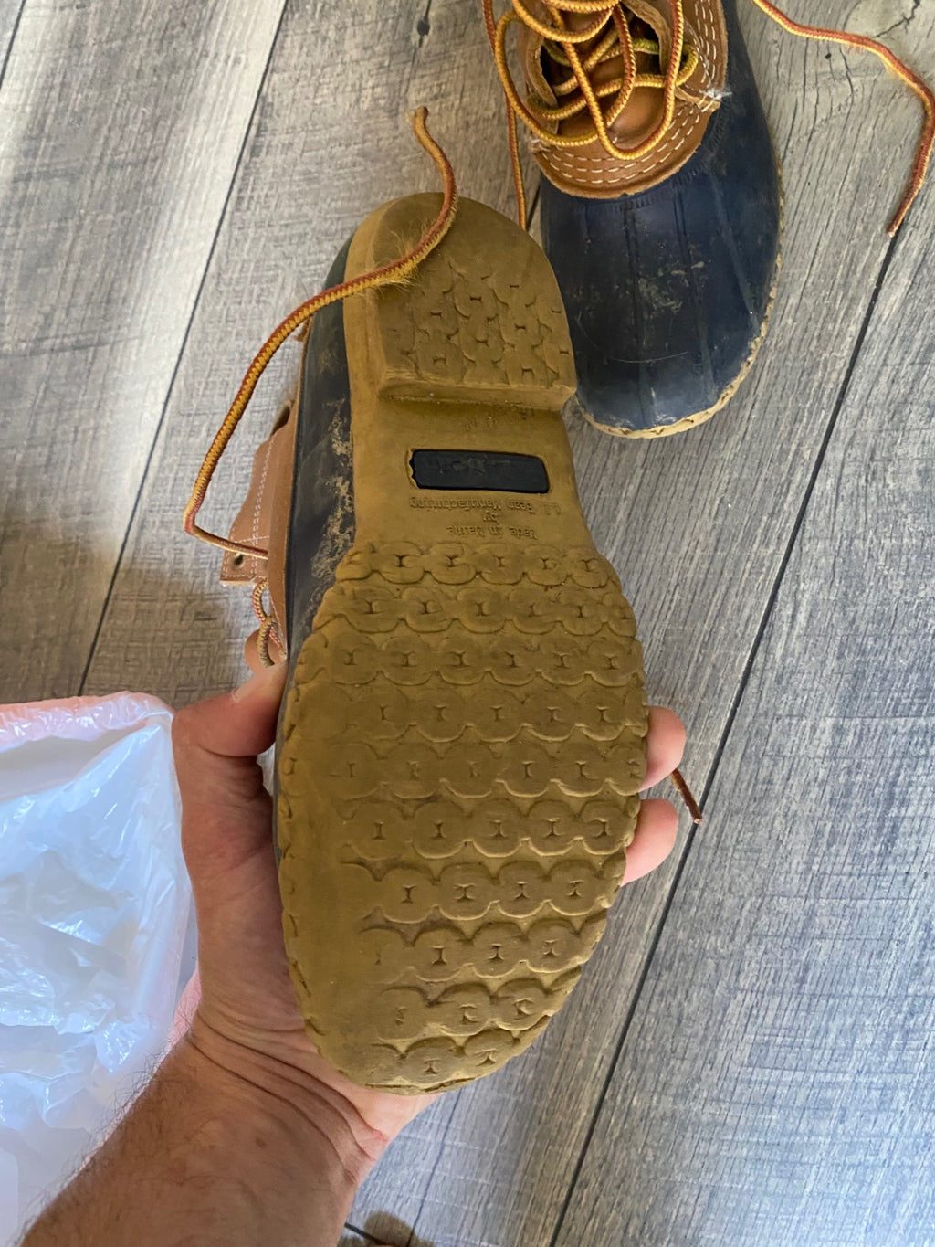 LL Bean Shoes (Duck Boots) 7 Brown/Black