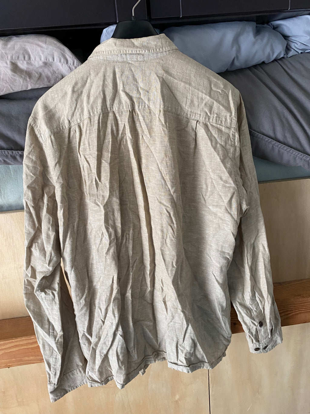 Patagonia Longsleeve (Button-Up) L Brown Hemp