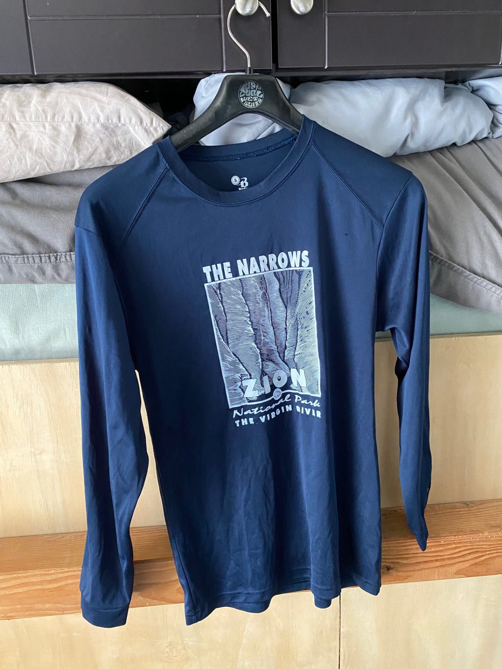 Badgersport Longsleeve Sport S Dark Blue/ Zion Narrows