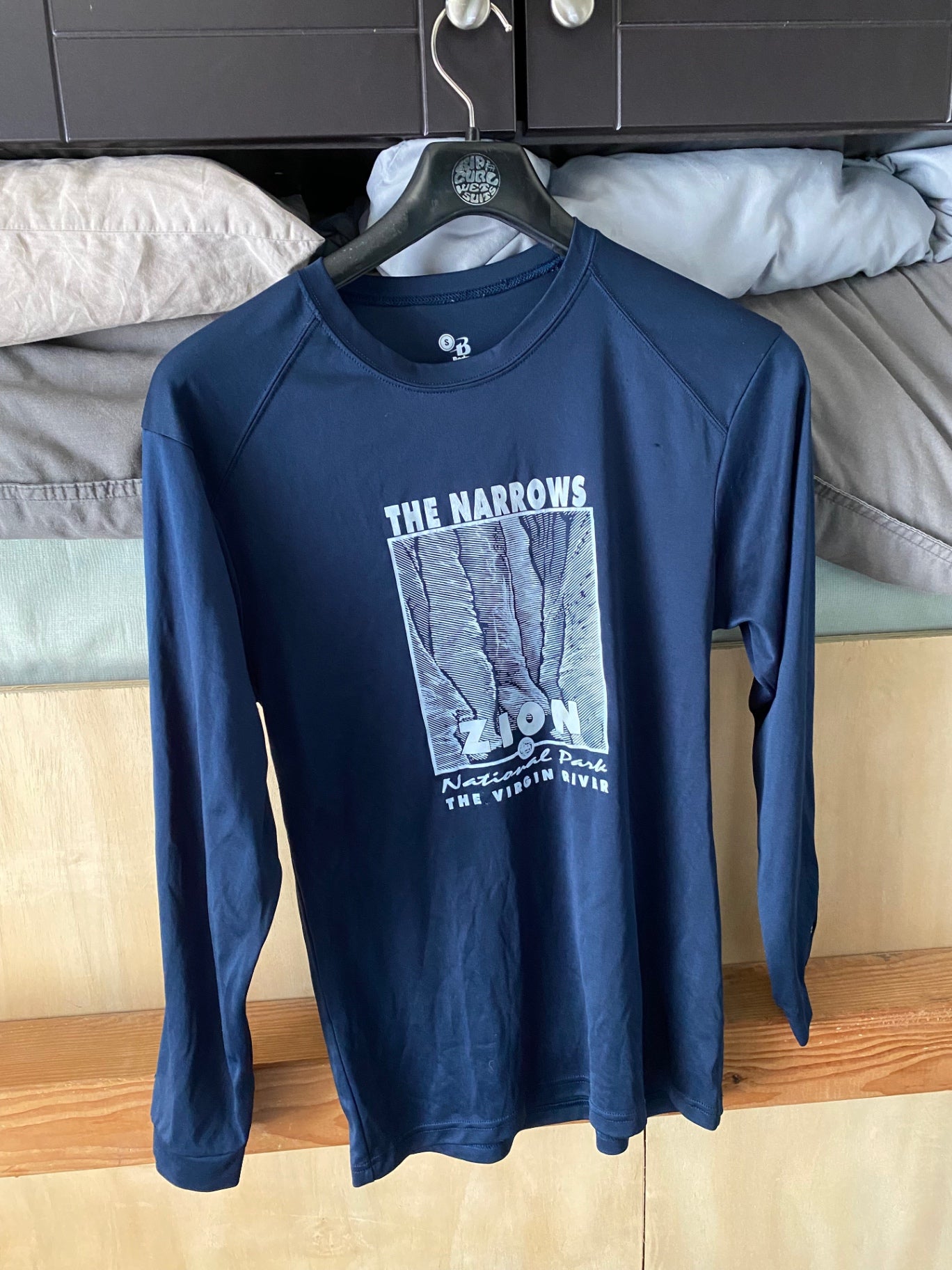 Badgersport Longsleeve Sport S Dark Blue/ Zion Narrows