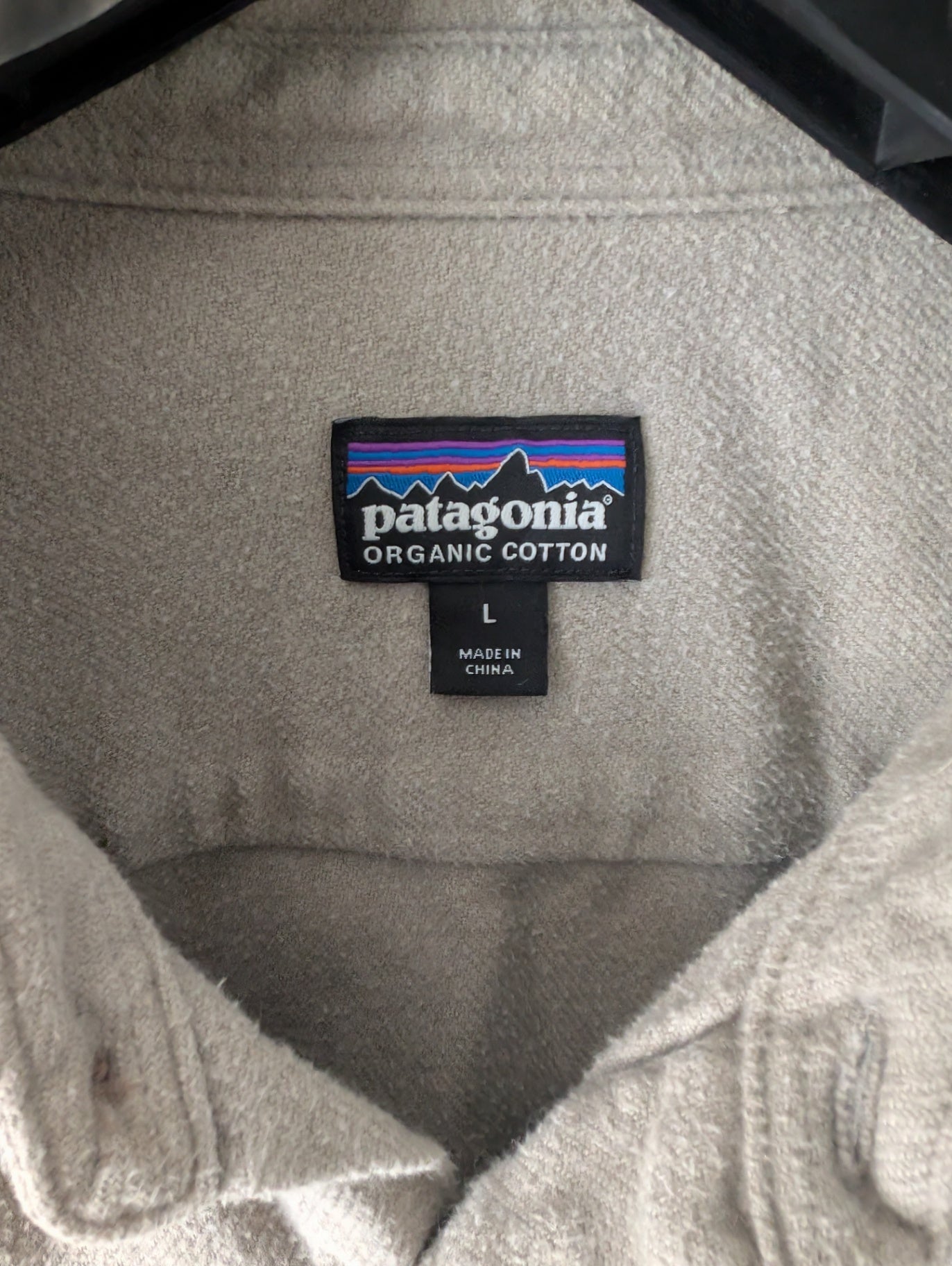 Patagonia Longsleeve (Button-Up) L Grey
