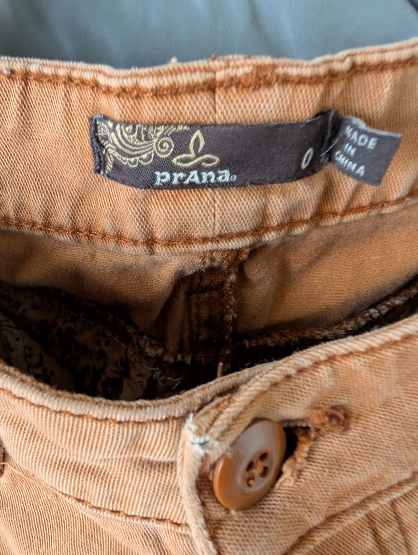 Prana Pants 0 Orange