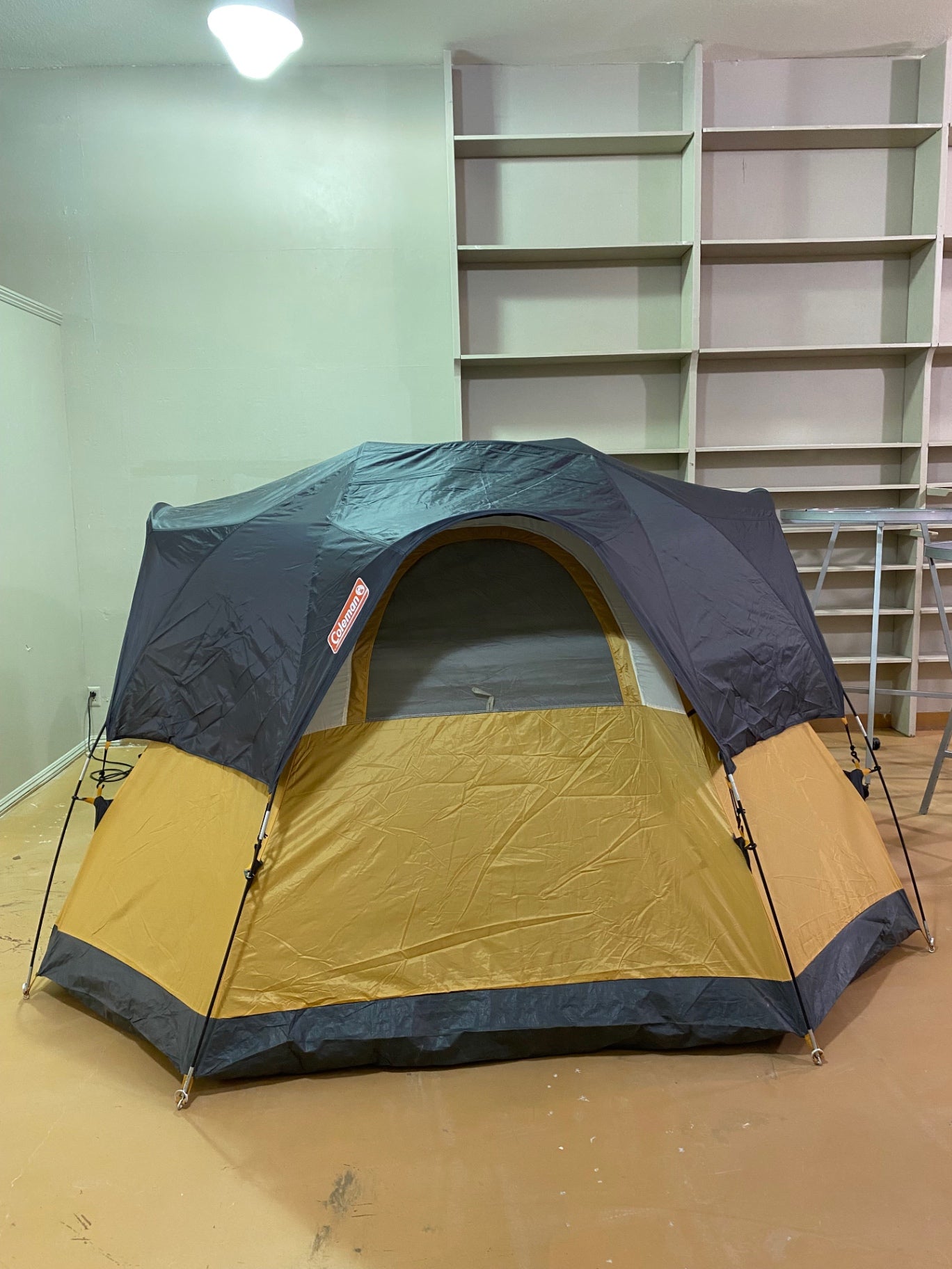 Coleman Crescent Rim 9x9 Camping (Tent) Tan/Grey