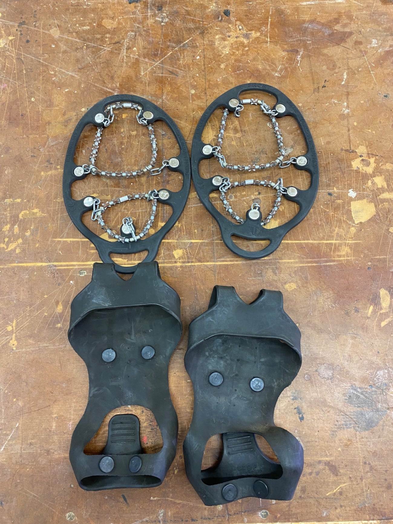 ICE Trekkers Diamond Grip Micro Spikes M Black