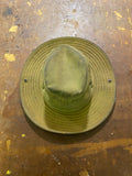 Outback Trading Company River Guide Oilskin Hat (Drawstring) M Brown