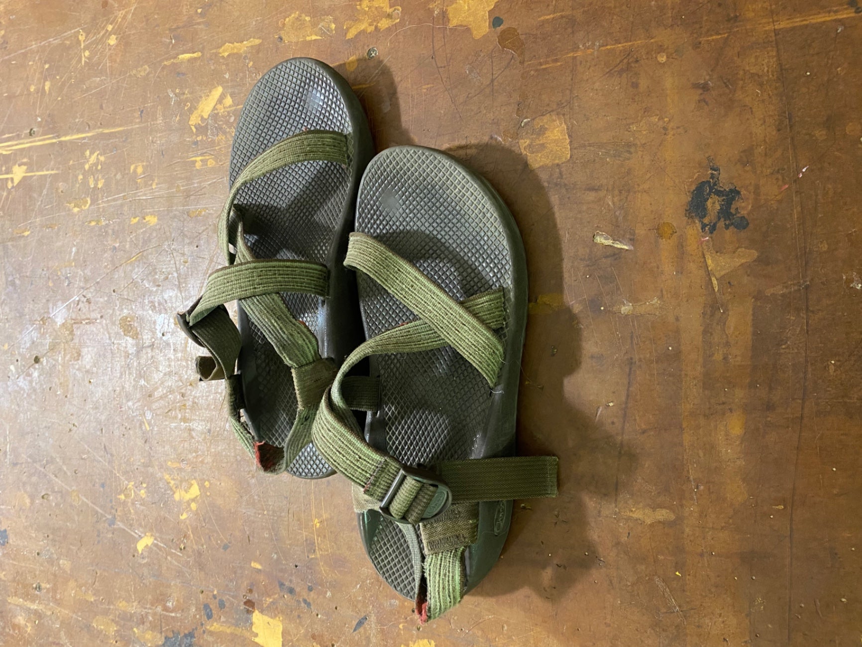 Chaco Sandals 12 Brown/Green