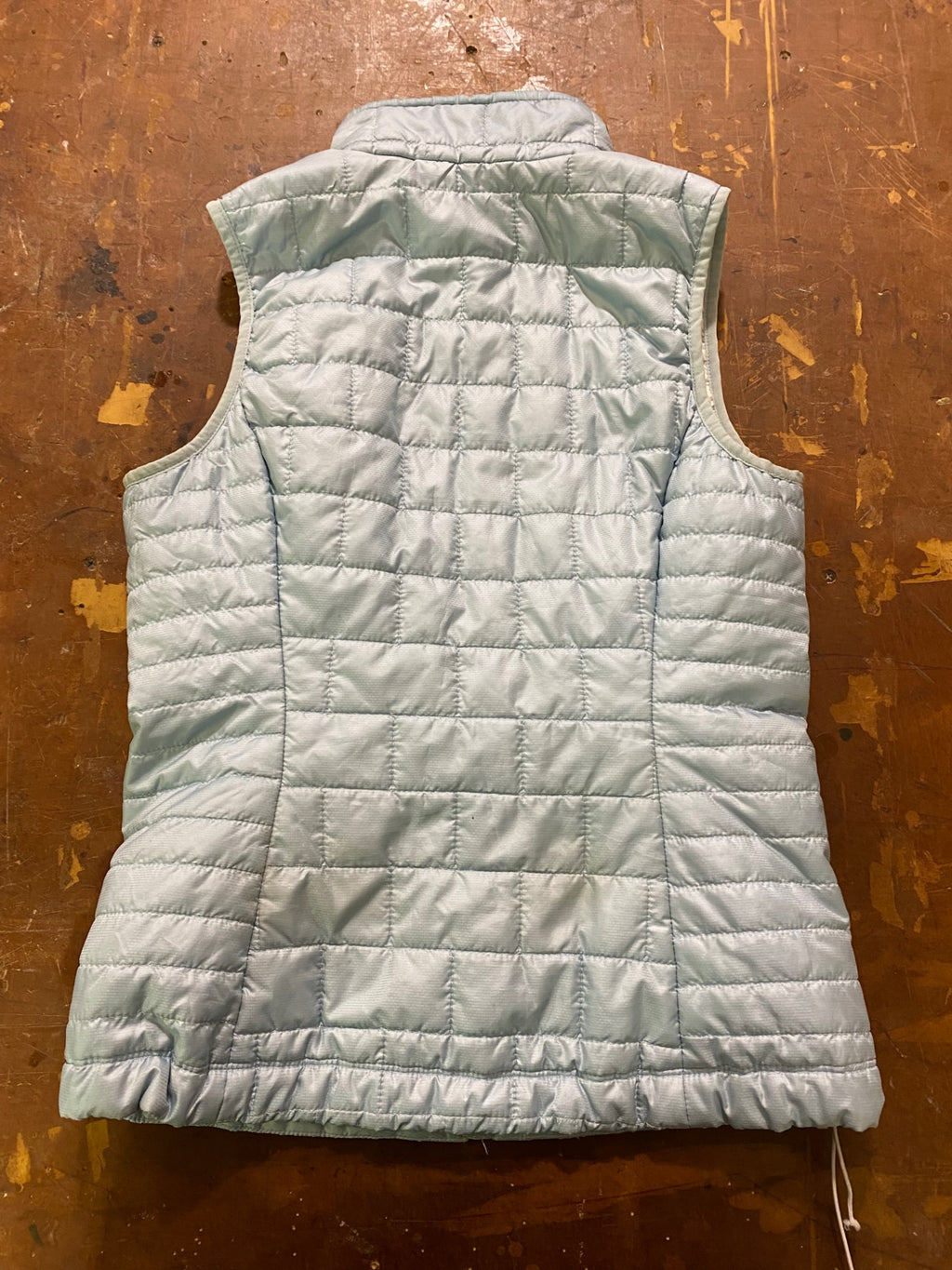 Patagonia Down Vest XS Blue/White