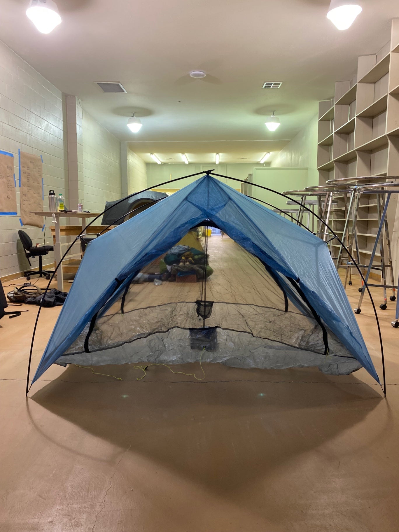 Zpacks Freestanding Tent Camping (Tent) Blue/Grey