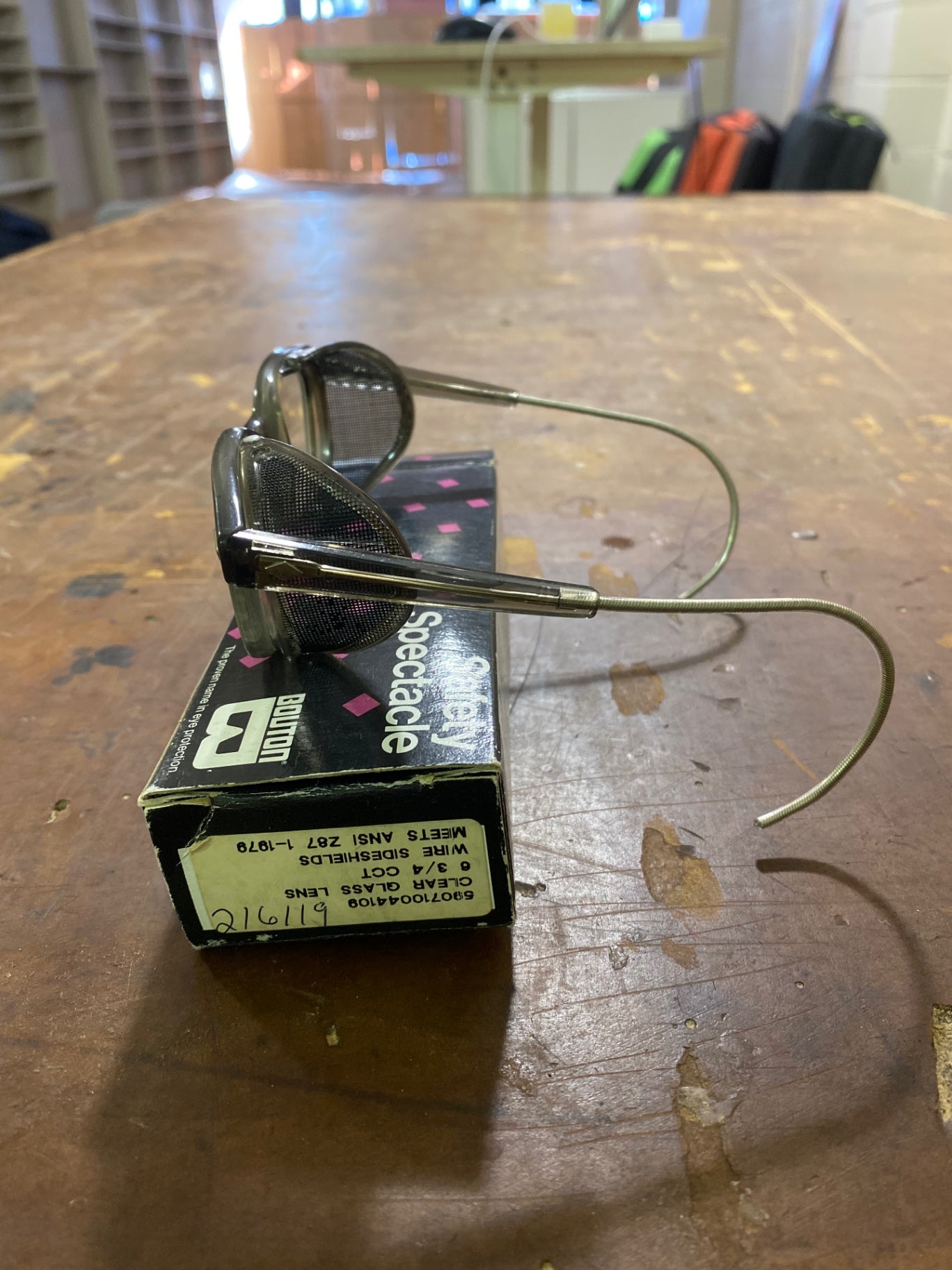 Bouton Traditional Safety Glasses Grey