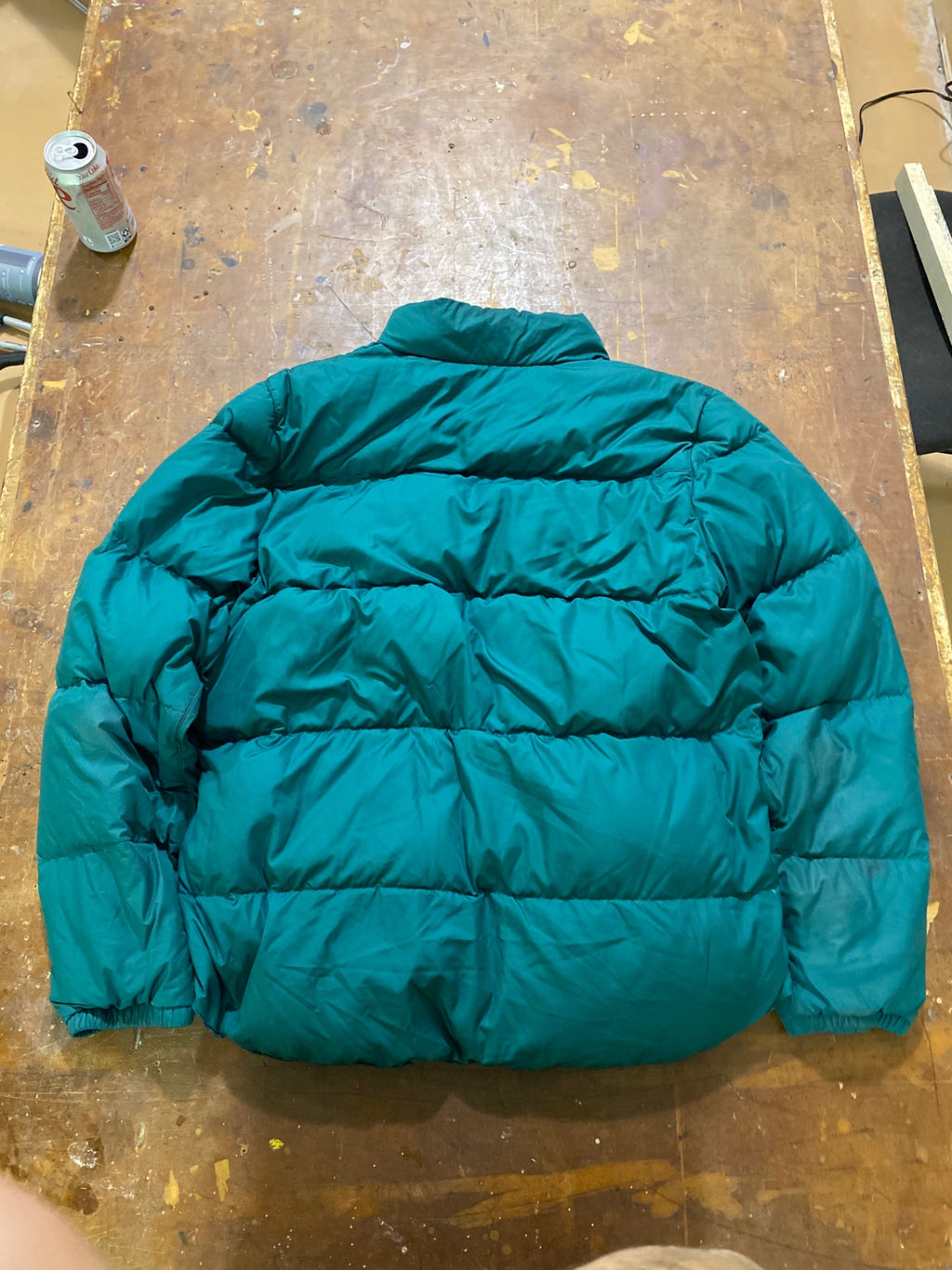 LL Bean Trail Model Down Jacket '82 (Button Up/No Hood) XL Green