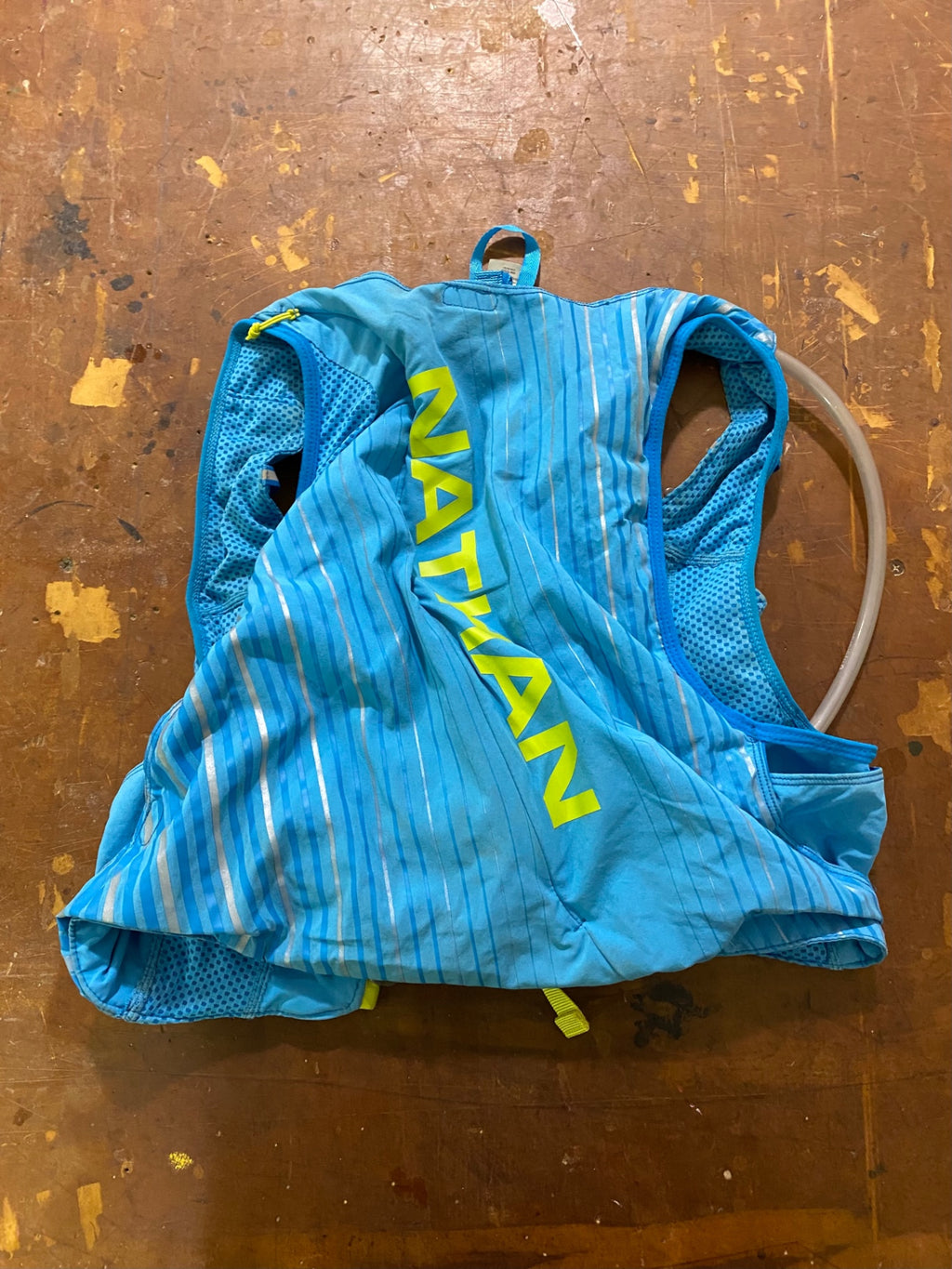 Nathan Running Backpack (Hydration Pack) M Blue/Green