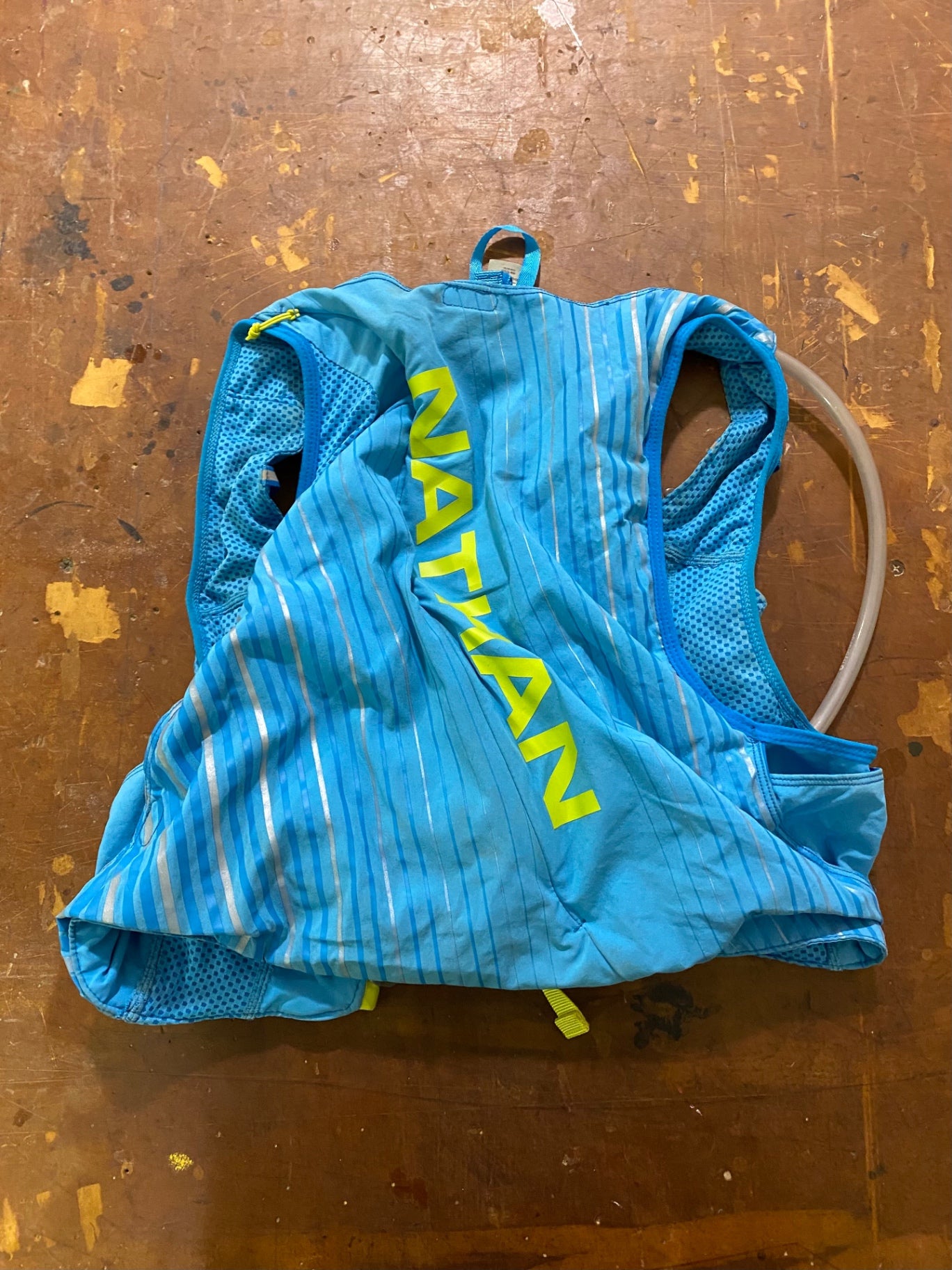 Nathan Running Backpack (Hydration Pack) M Blue/Green
