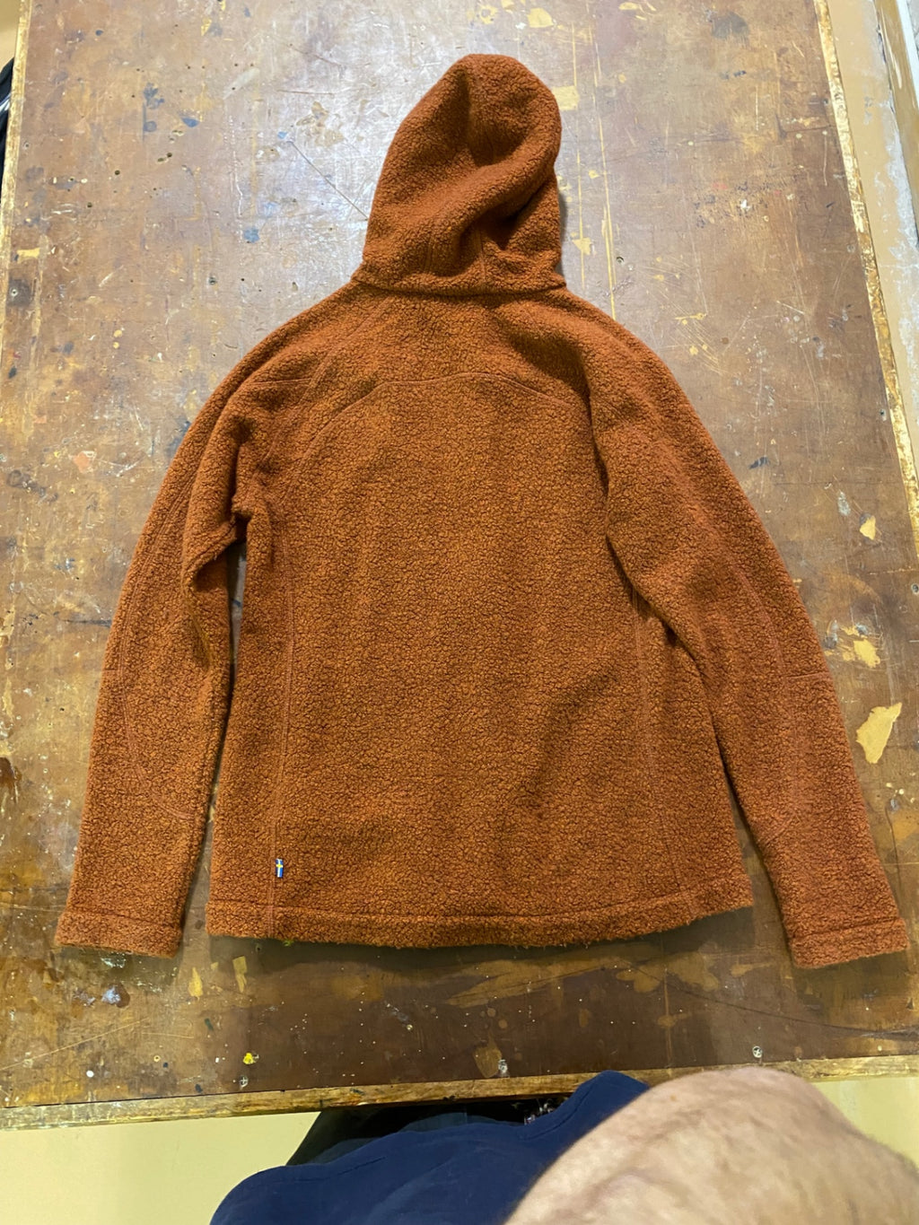 Fjallraven Kaitum Fleece Jacket (Full-Zip) (Hood) M Orange