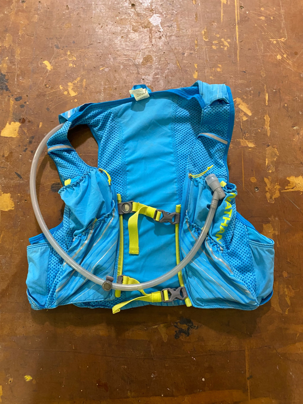 Nathan Running Backpack (Hydration Pack) M Blue/Green