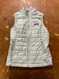 Patagonia Down Vest XS Blue/White