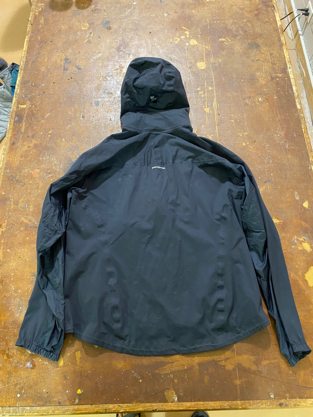 Patagonia Rain Jacket L Black/White