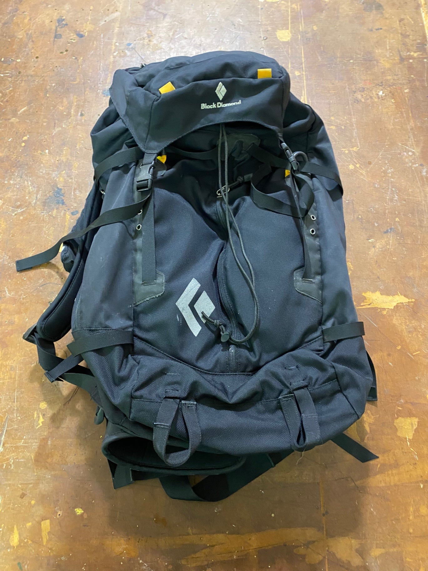 Black Diamond Anarchist Avalung 42L Backpack 51 Black/Yellow