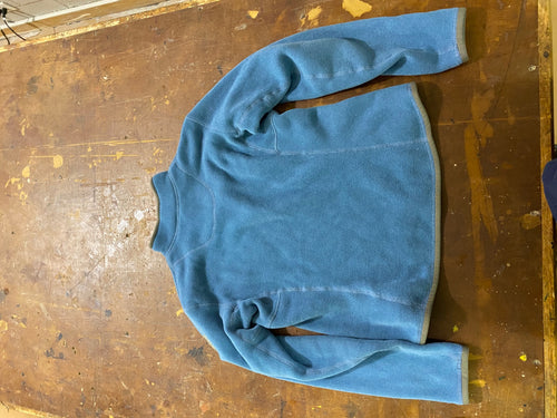 Arcteryx Polartec Fleece Jacket (Quarter-Zip) (No Hood) XS Blue/Grey