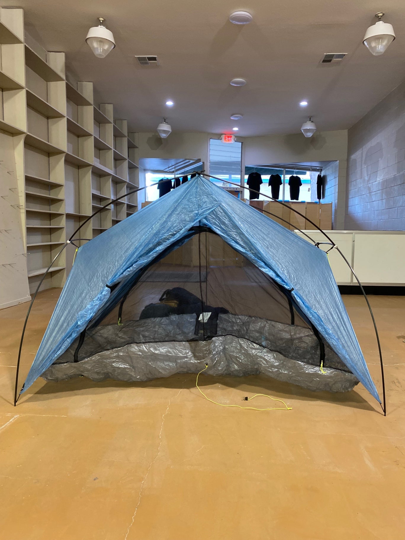 Zpacks Freestanding Tent Camping (Tent) Blue/Grey