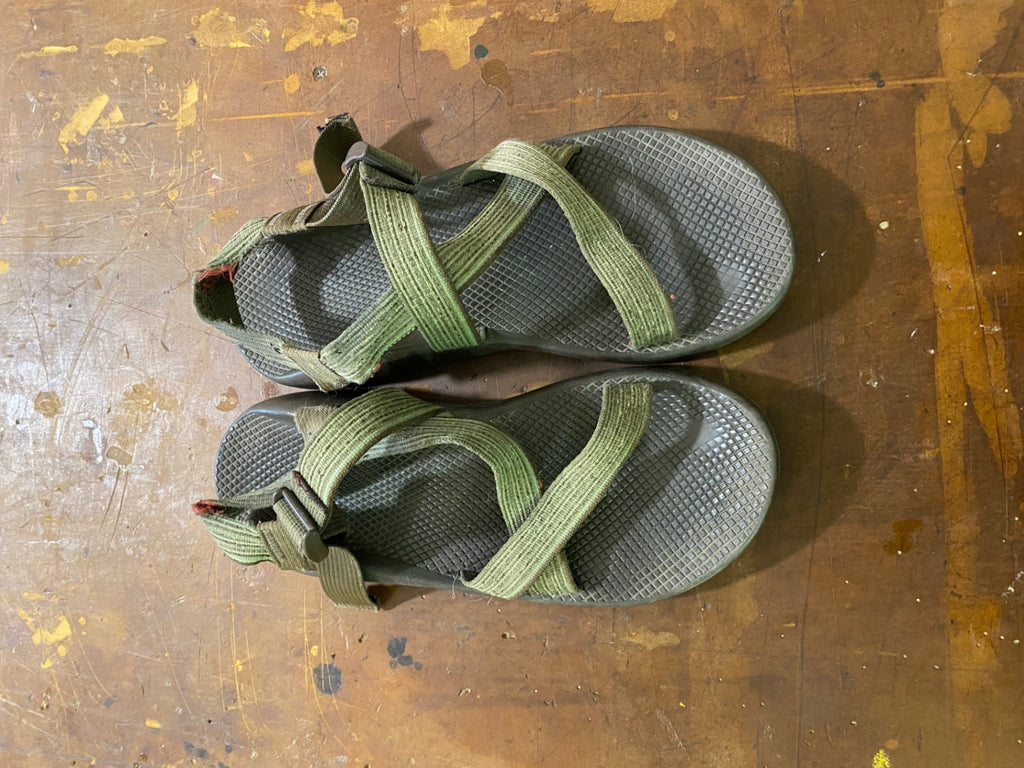 Chaco Sandals 12 Brown/Green
