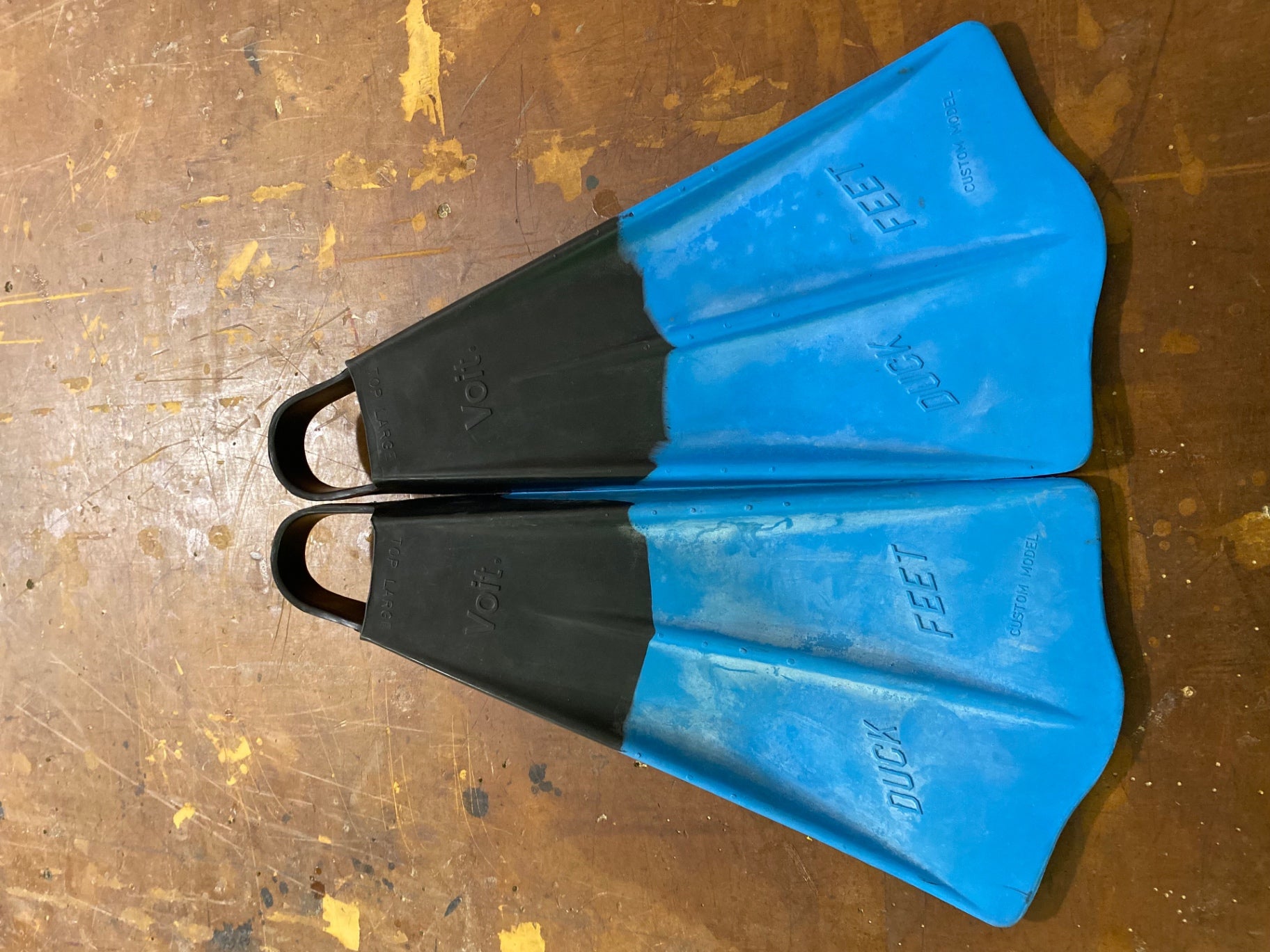 Voit Classic Swim Fins Swimming (Fins) L Blue/Black