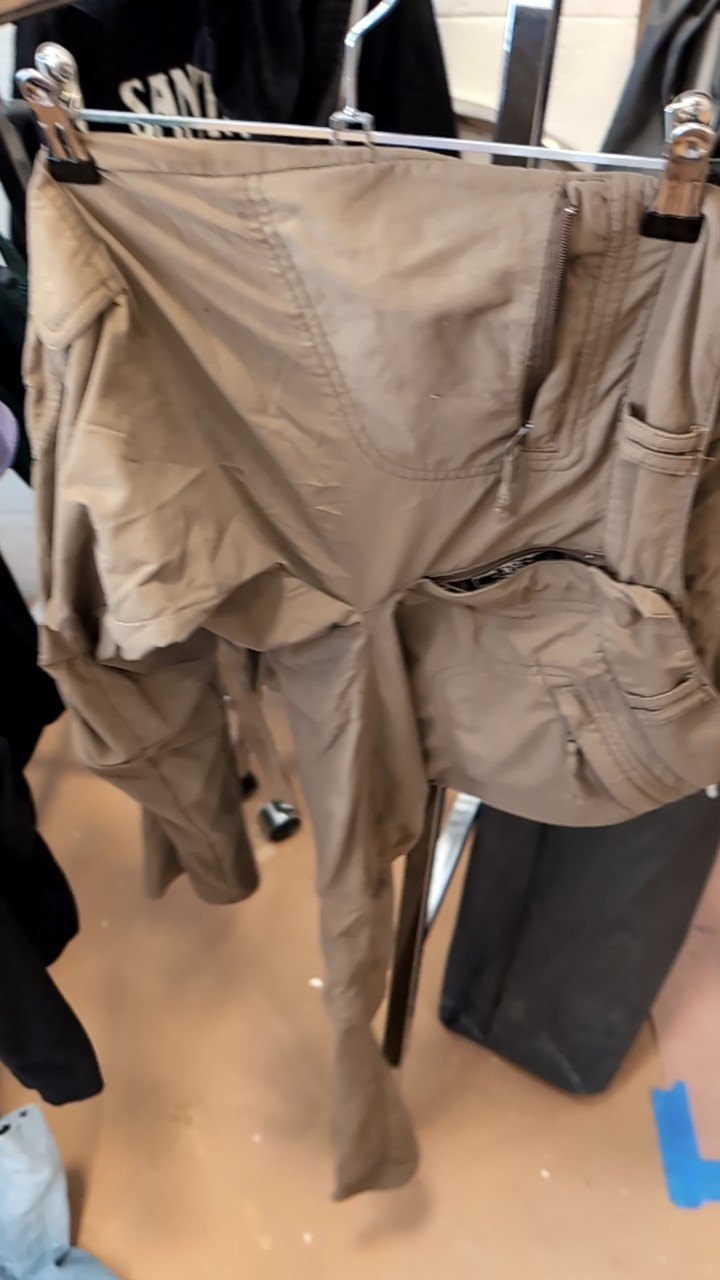 REI Pants (Hiking)(Zip-Off) 4 Brown