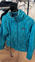 Patagonia Puffy Jacket (Full Zip/ Hood) S Blue
