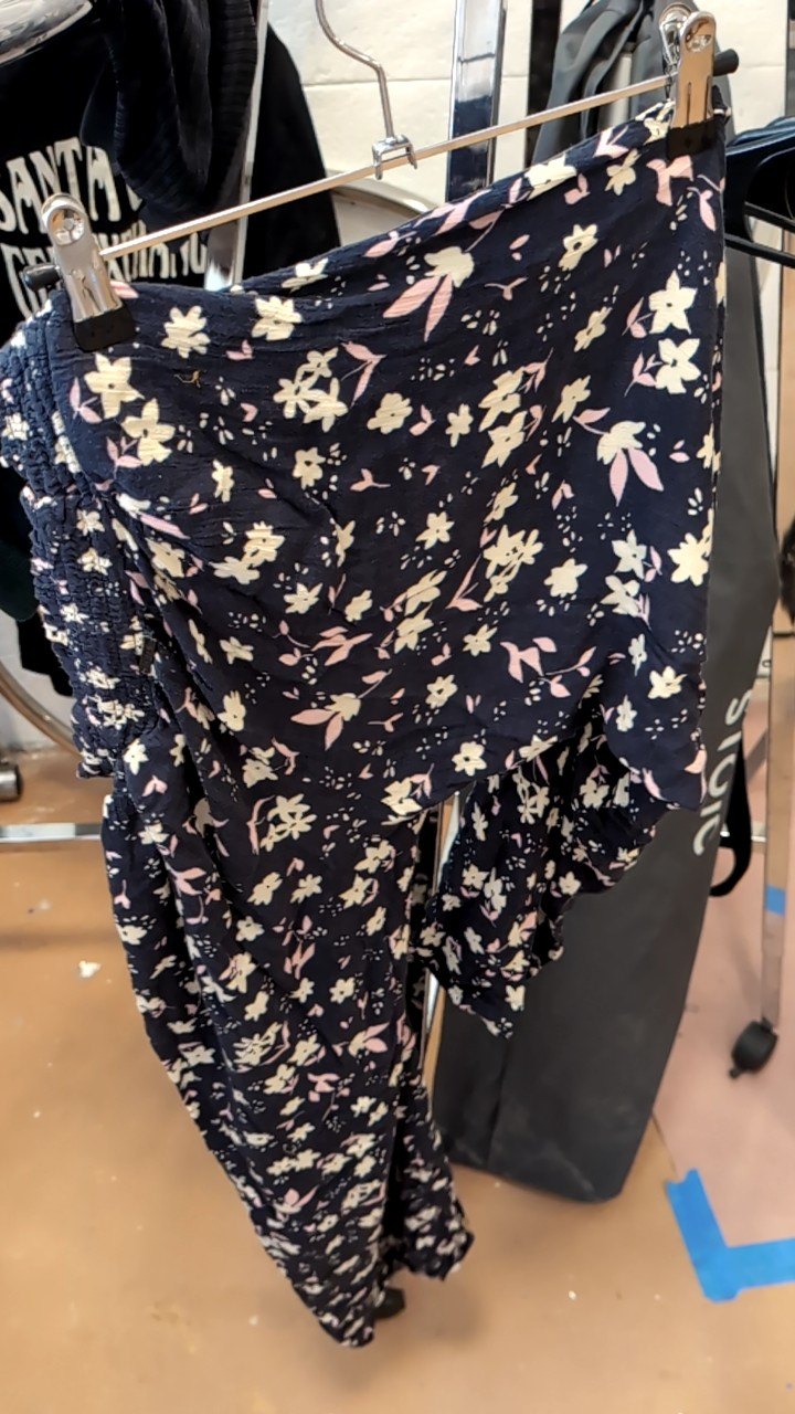 Billabong Pants (Flow) M Blue Flowers