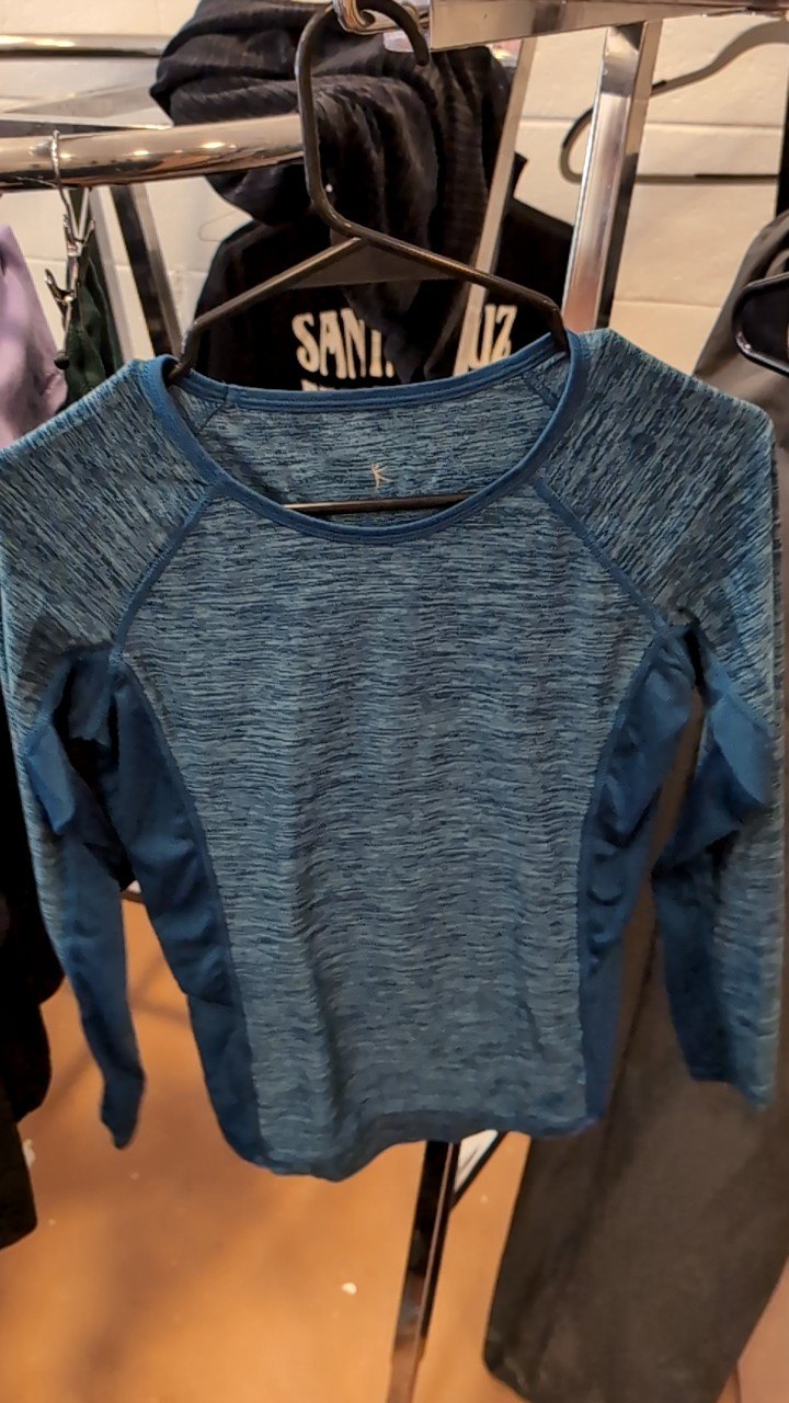 Danskin Longsleeve Sport S Blue Marble