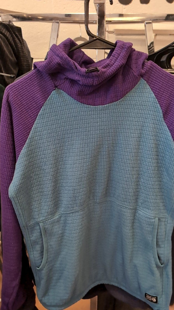 Mountain Hardware Tunic Hoody L Blue/ Purple