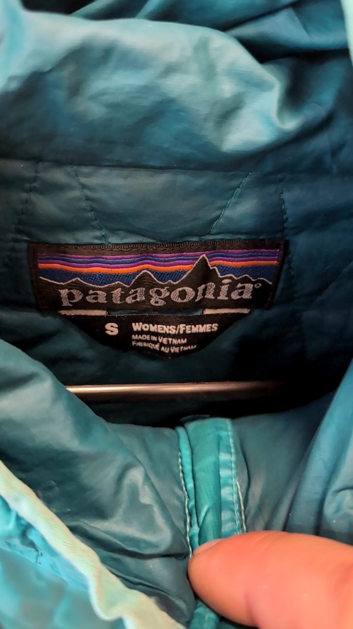Patagonia Puffy Jacket (Full Zip/ Hood) S Blue