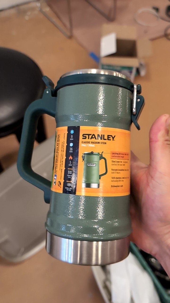 Stanley Stein Green Vacuum Seal
