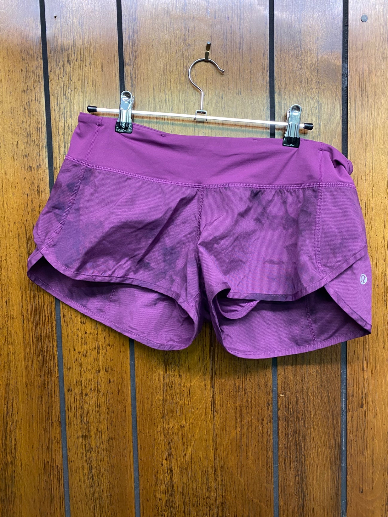 Lululemon Running Shorts 6 Purple