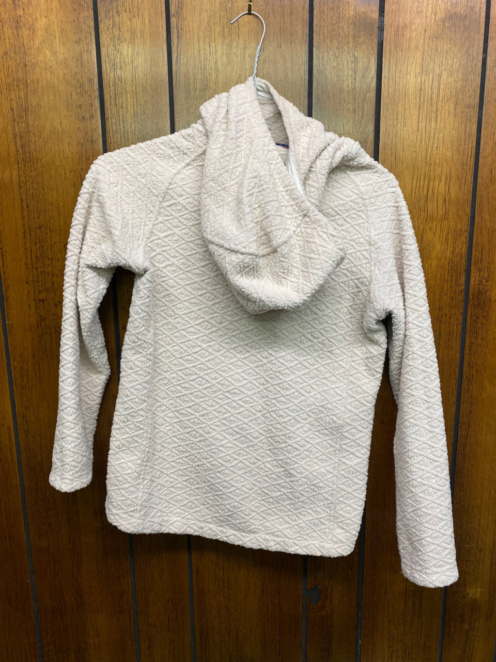 Patagonia Fleece Jacket (Hood) XS White