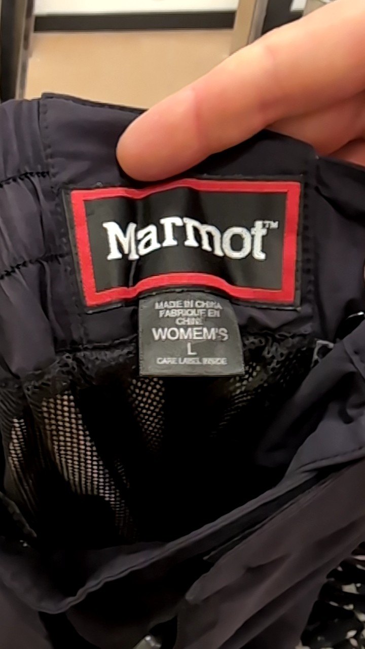 Marmot Pants (Snow) L Black