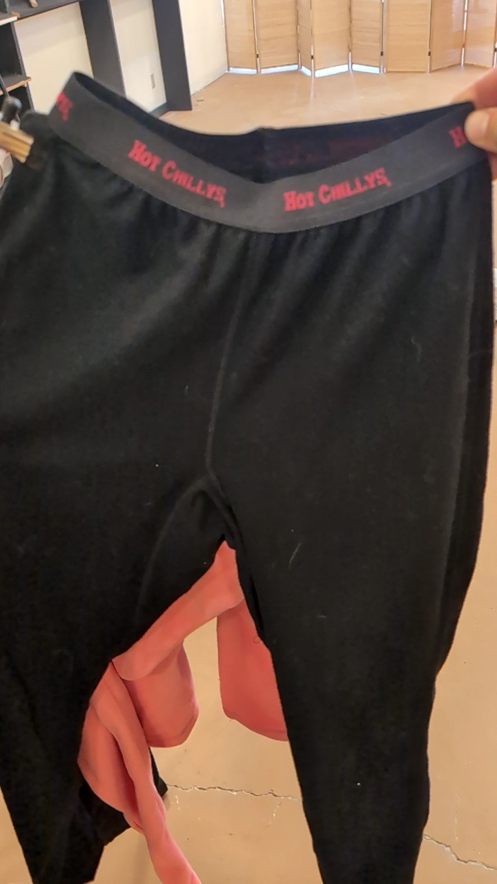 Hot Chillys Base Layer (Bottoms) M Black