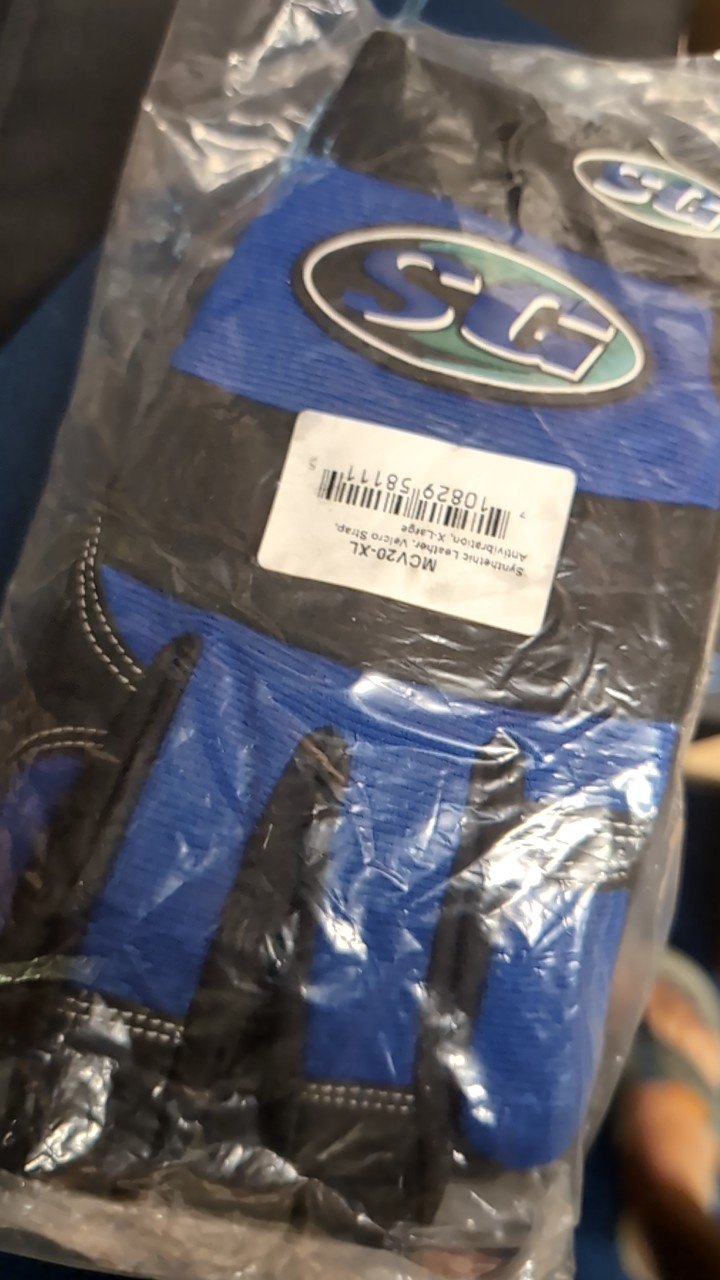SG Gloves XL Blue/Black