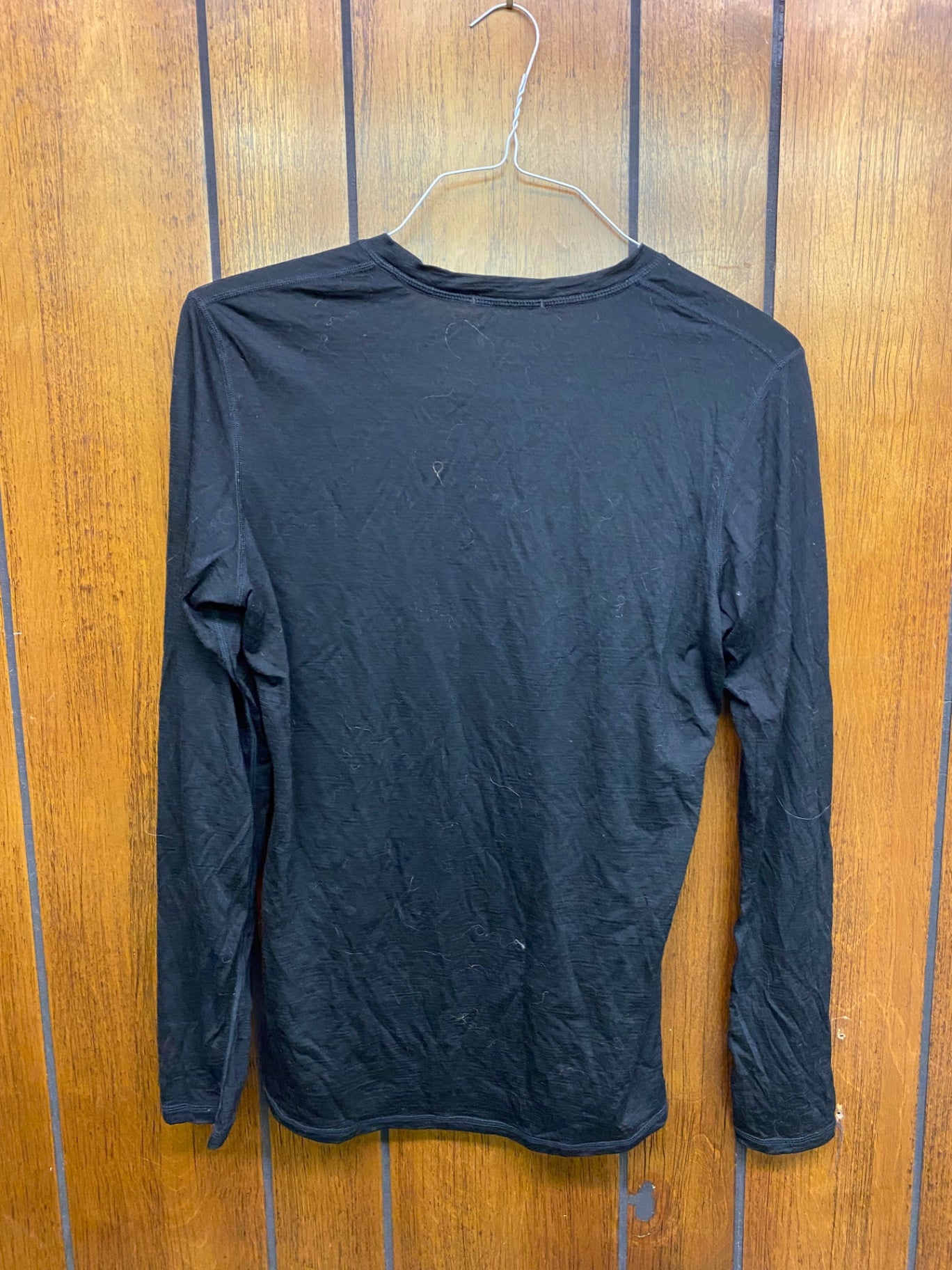 Smart Wool Base Layer (Top) L Black