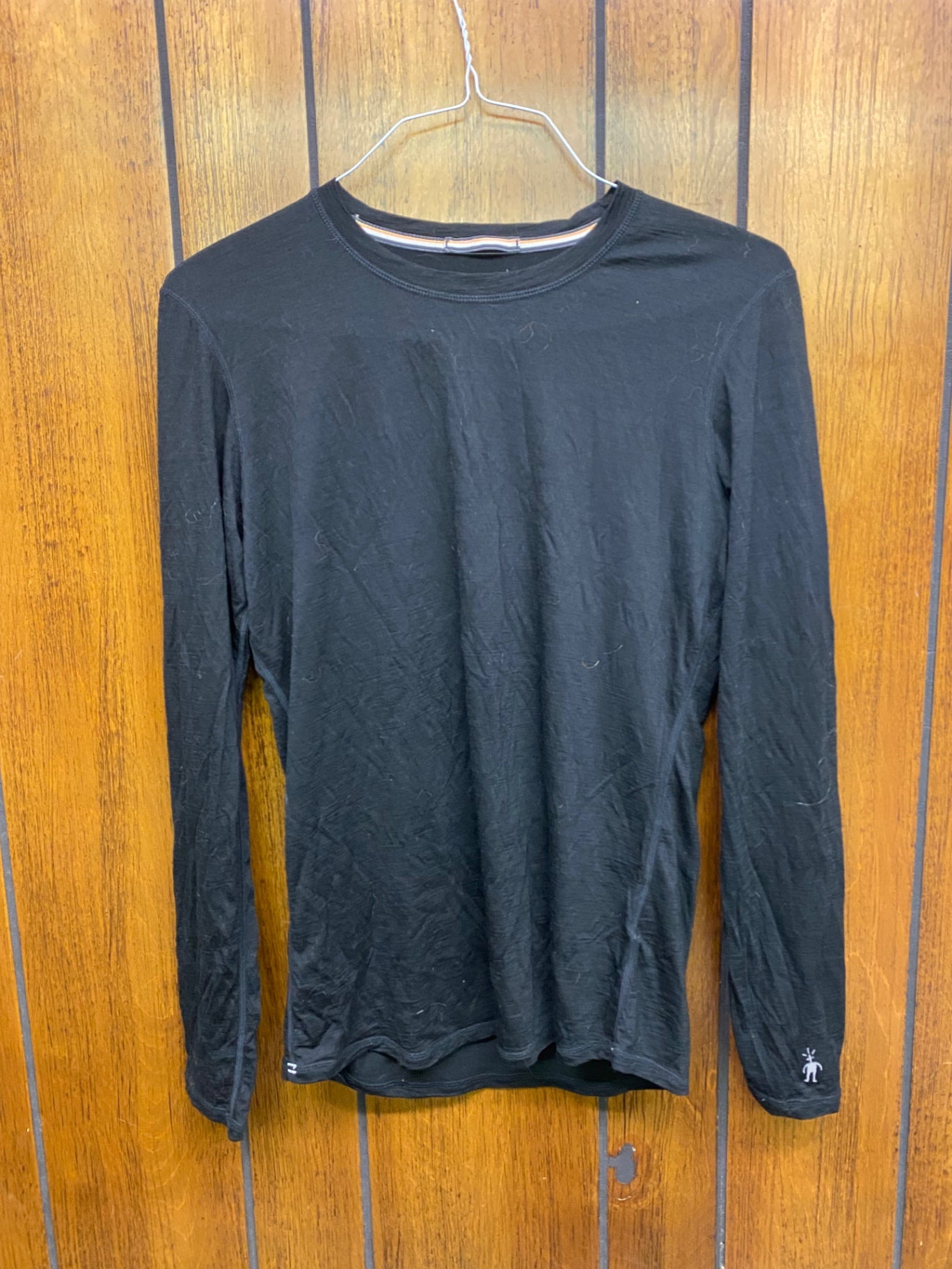 Smart Wool Base Layer (Top) L Black