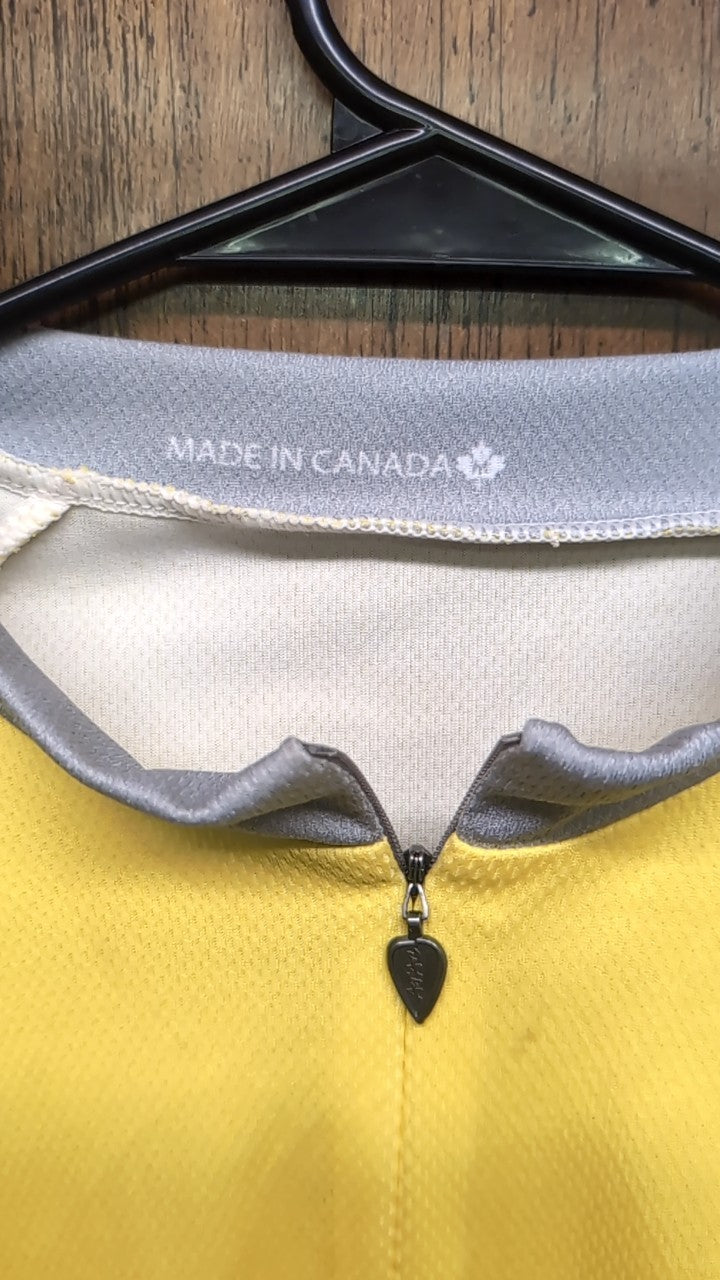 ATAC Sportwear Jersey (Half Zip) M Yellow