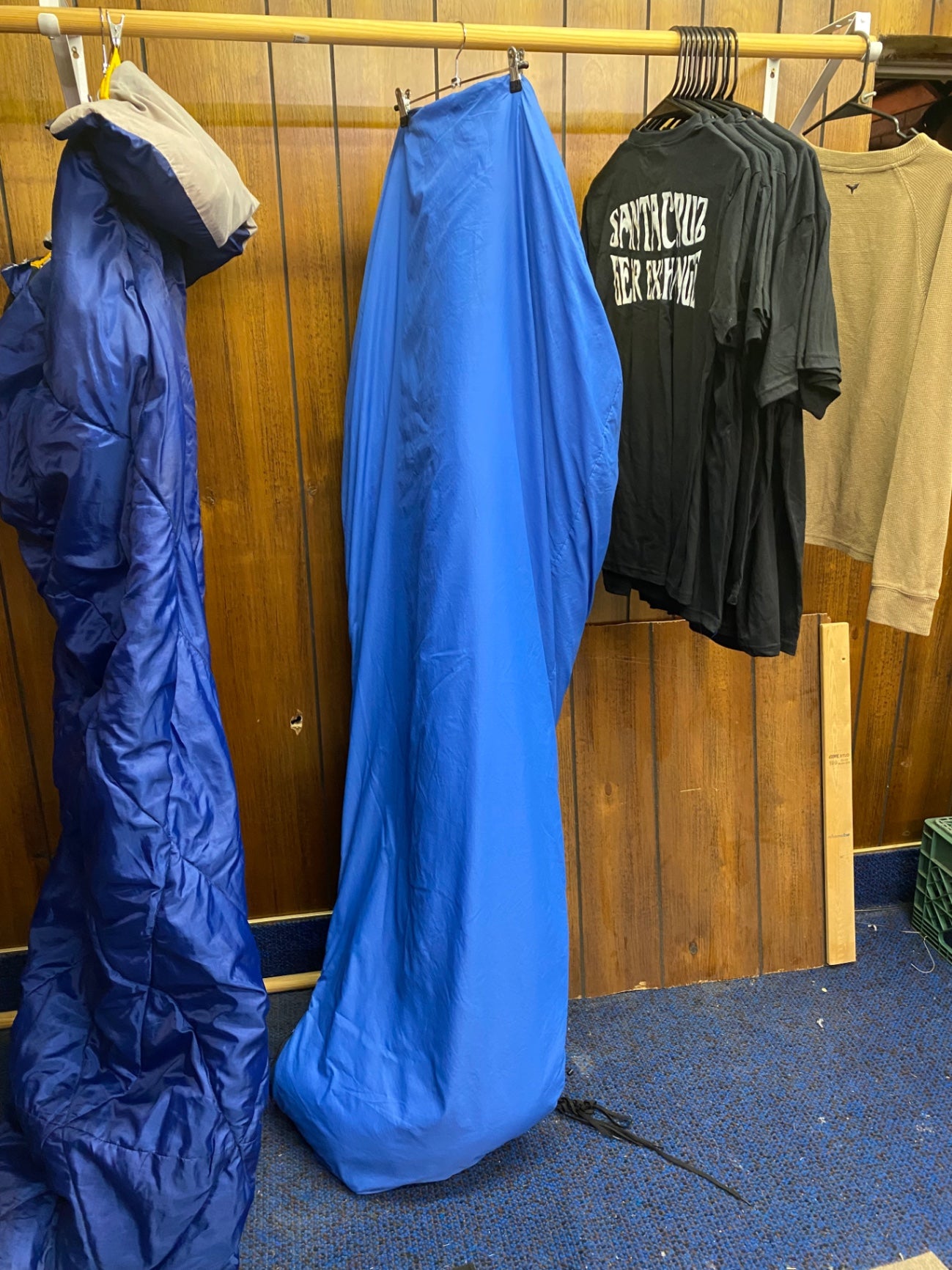 REI Sleeping Bag (Synthetic Down) Blue/Yellow